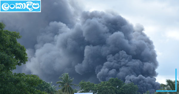 හෝමාගම හෙල්මට් කර්මාන්ත ශාලාවක ගින්නක්
