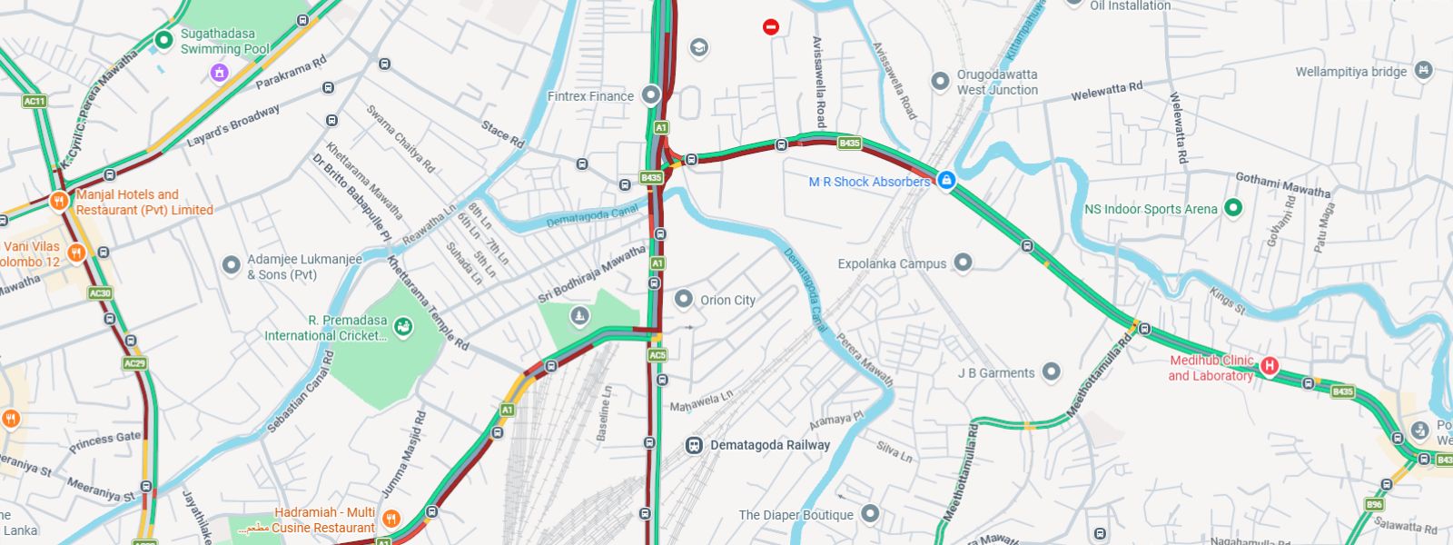 Opposition-Led March Disrupts Traffic In Orugodawatta