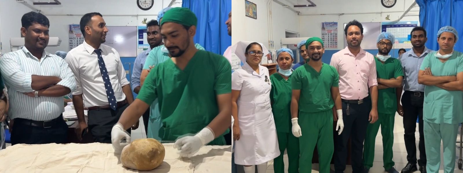 Medical History in Trinco | 3.1kg Bladder Stone Successfully Removed