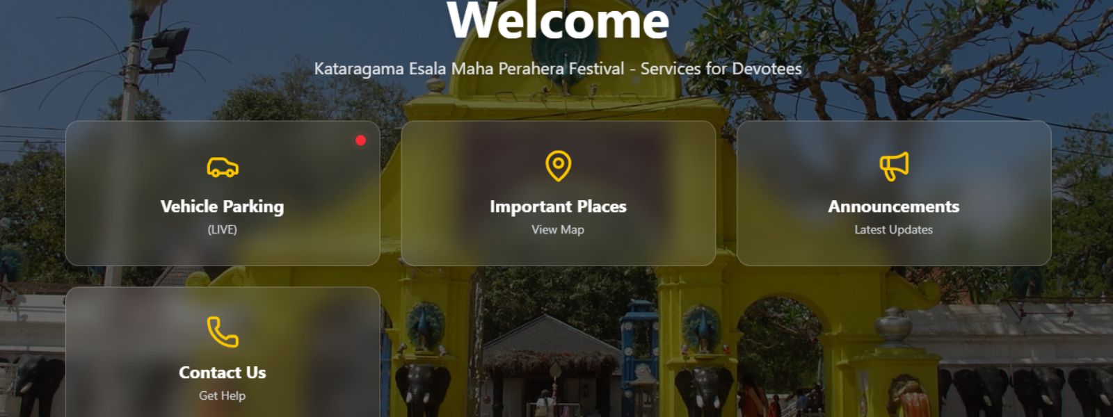 Website Launched To Manage Traffic Congestion During Kataragama Esala Perahera