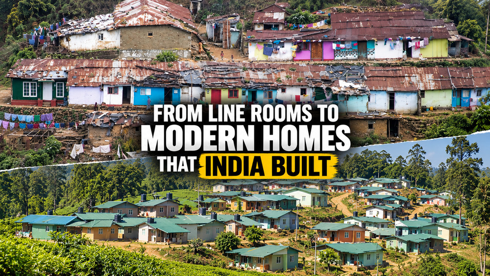 The 60,000-homes India built in Sri Lanka that few people know about