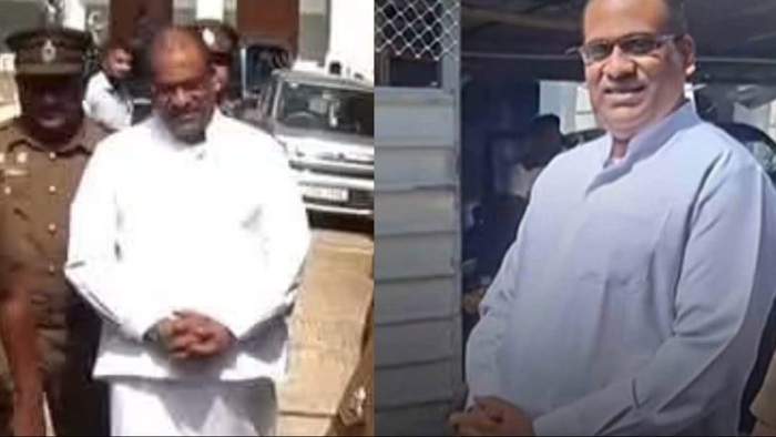 Gnanasara Thera brought to Colombo High Court in civilian clothes