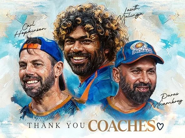 Mumbai Indians part ways with Lasith Malinga and two other coaches