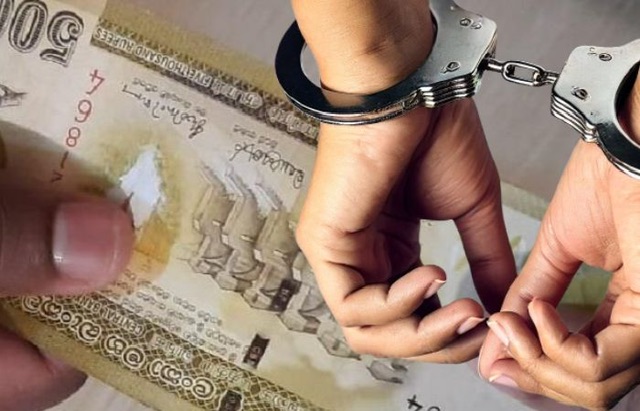 Man arrested in Mirihana for printing counterfeit currency notes