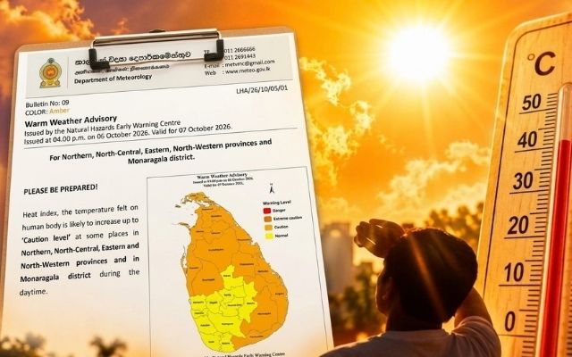 ‘Caution Level’ heat expected across several provinces tomorrow