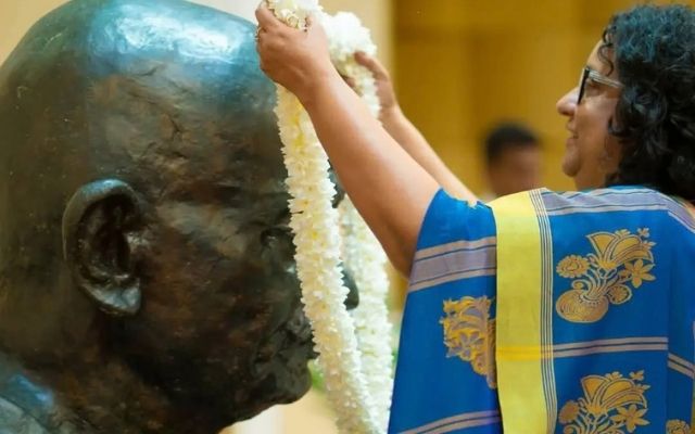 PM marks Mahatma Gandhi’s 157th birth anniversary at Temple Trees