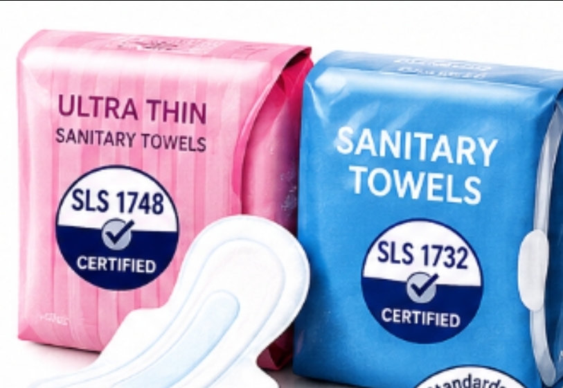 Non-SLS certified sanitary towels banned from October