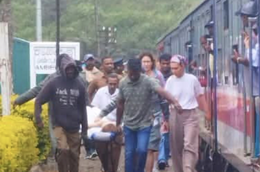 Tourist falls from train while attempting selfie in Sri Lanka’s hill country