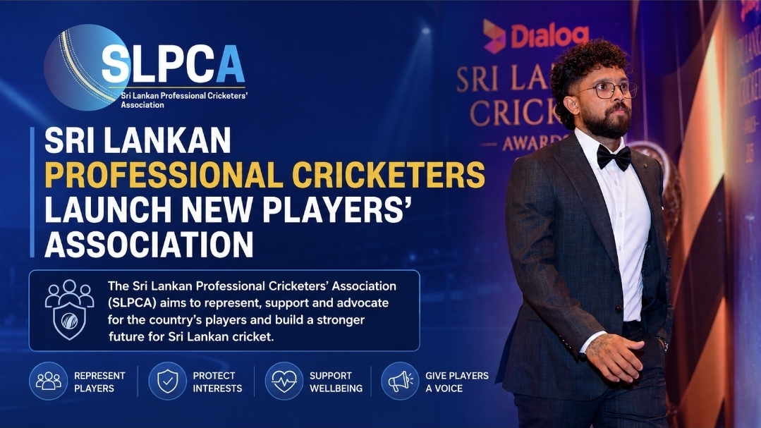Sri Lankan professional cricketers launch new players’ association : Kusal President