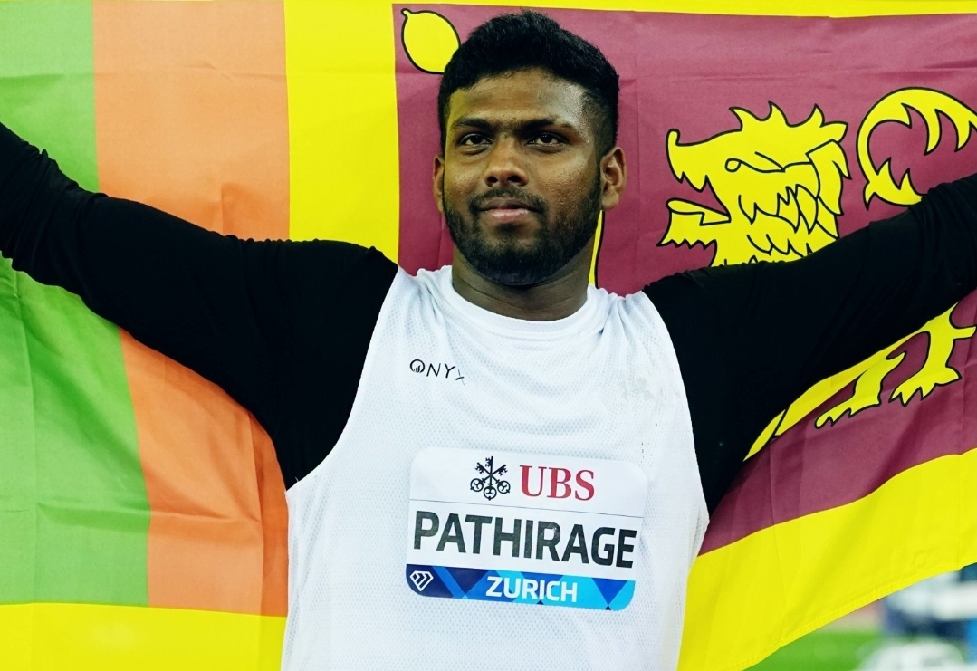 Rumesh Tharanga fires 92.07m to win Zurich Diamond League