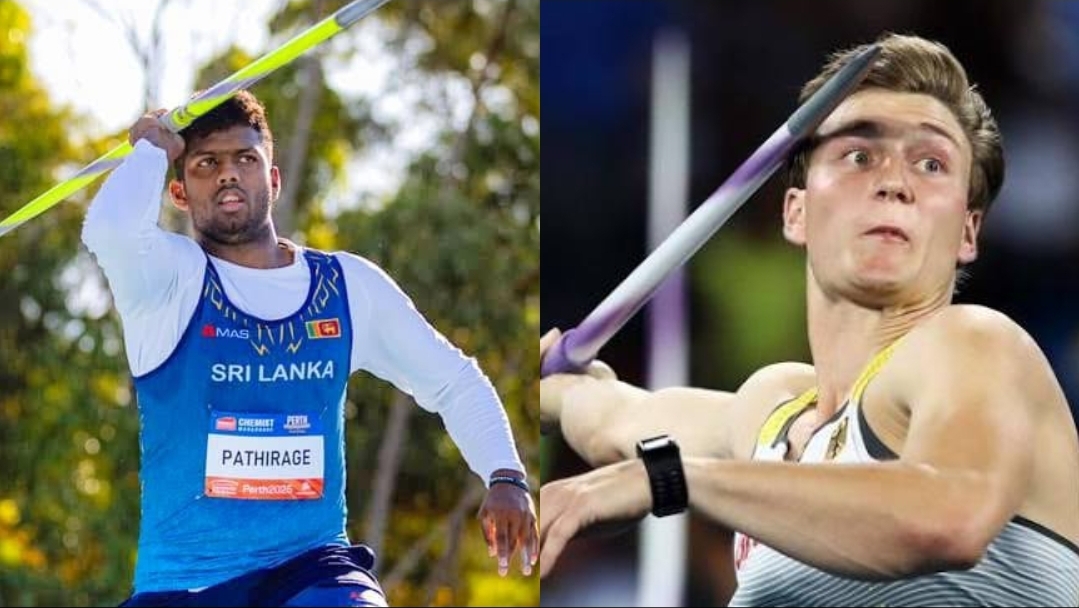 World No. 1 Rumesh Pathirage names Thomas Röhler as his javelin role model