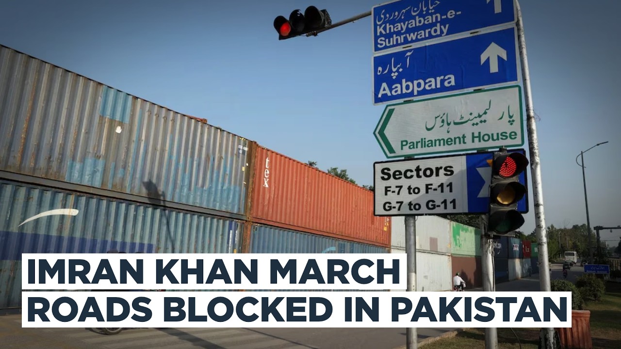 Pakistan seizes over 2,000 vehicles to block routes ahead of Imran Khan release protest